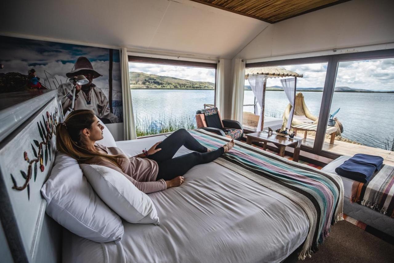 Uros Kay Pacha Lodge Puno Bagian luar foto