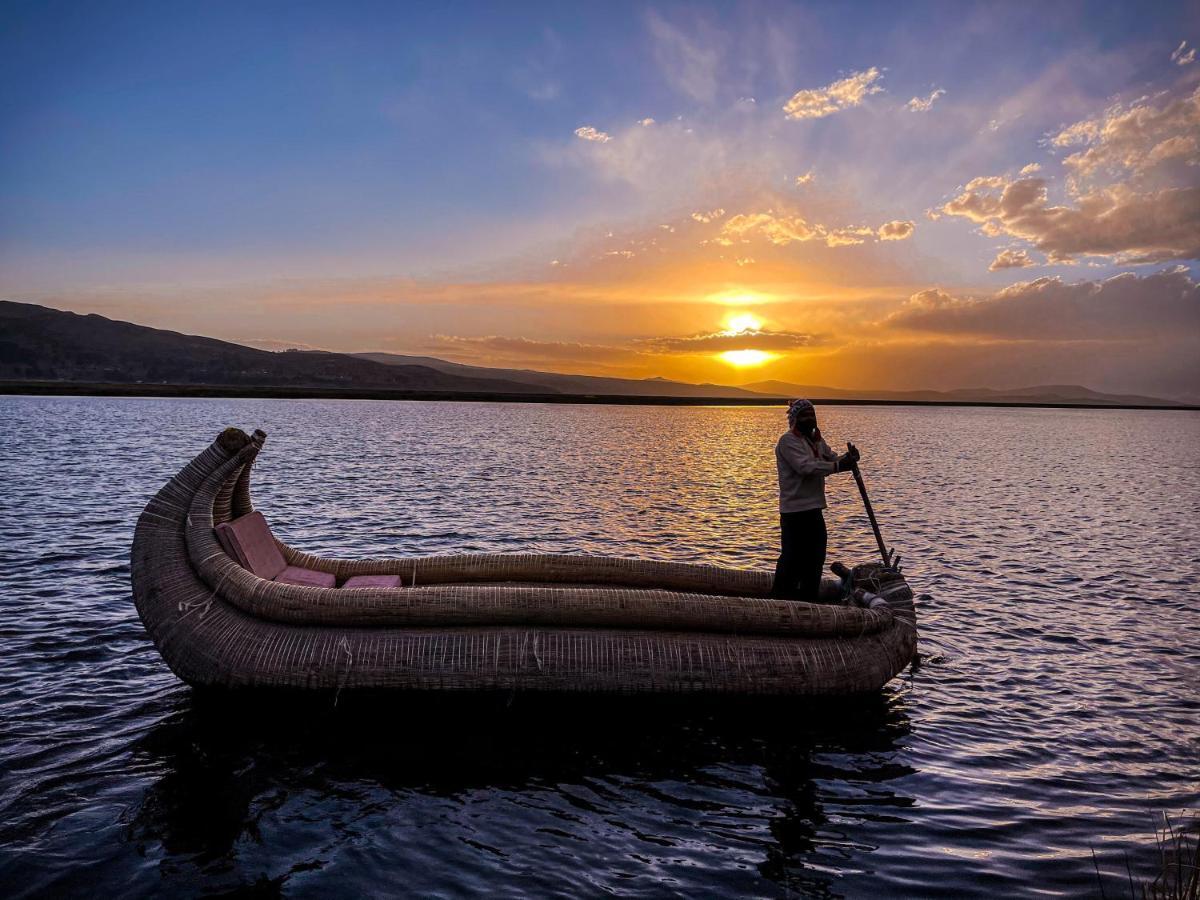 Uros Kay Pacha Lodge Puno Bagian luar foto