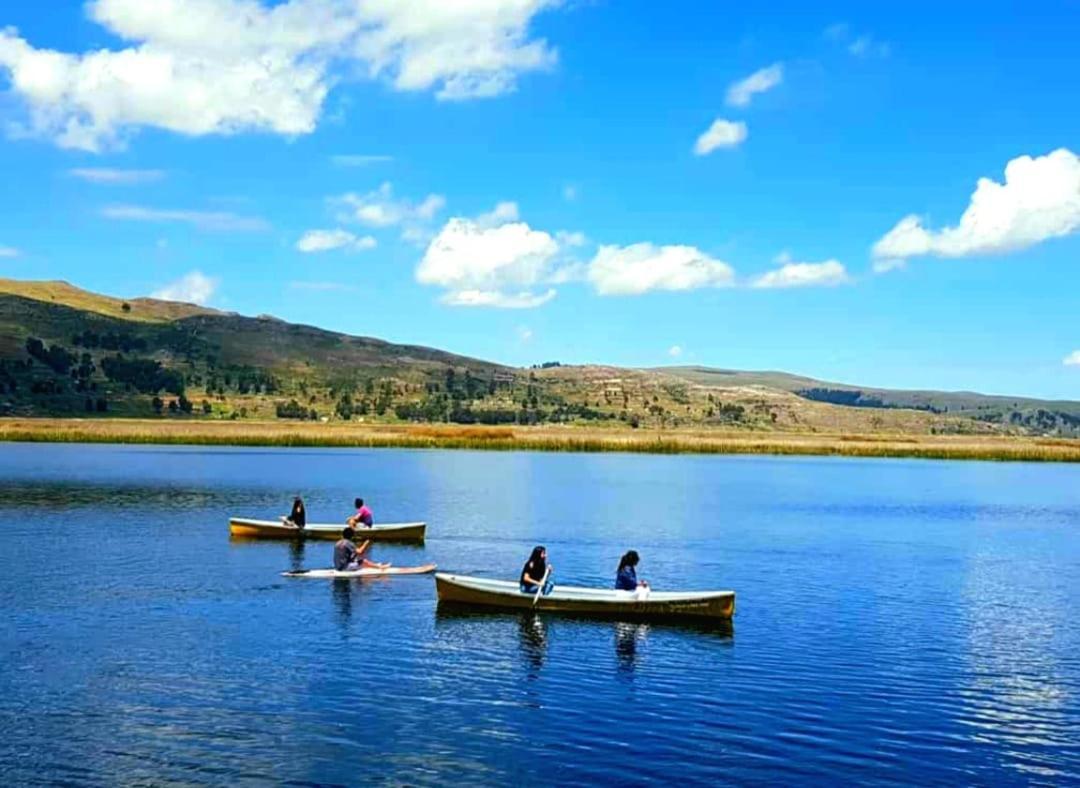 Uros Kay Pacha Lodge Puno Bagian luar foto