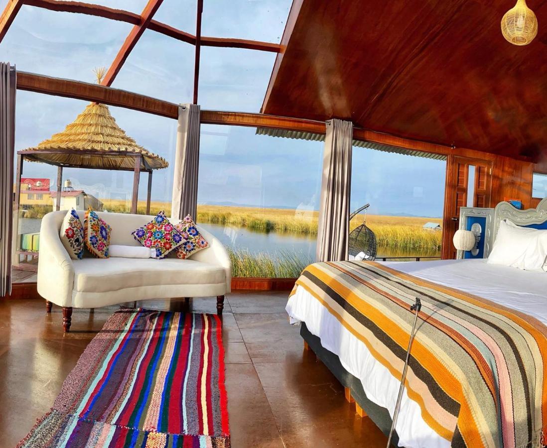 Uros Kay Pacha Lodge Puno Bagian luar foto