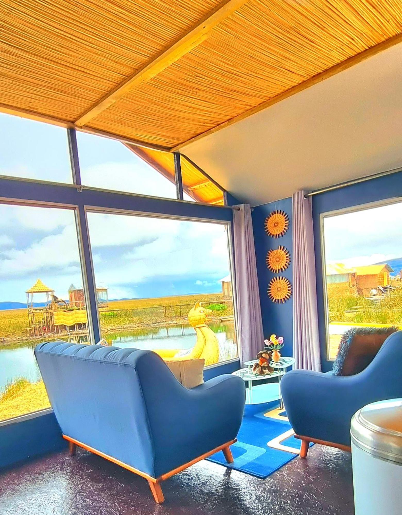 Uros Kay Pacha Lodge Puno Ruang foto
