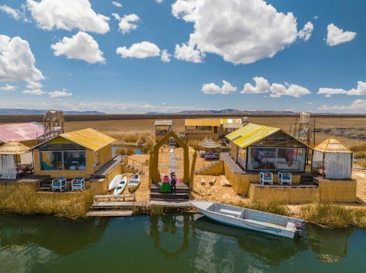 Uros Kay Pacha Lodge Puno Ruang foto